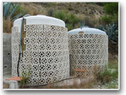 Storage water tanks